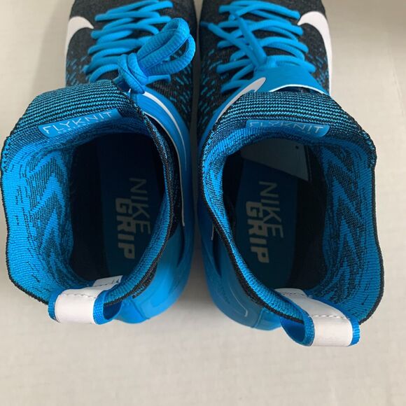 Nike Men's Size 15 Alpha Menace Elite 2 Flyknit Football Cleats Black BV2077-007 - Picture 6 of 16